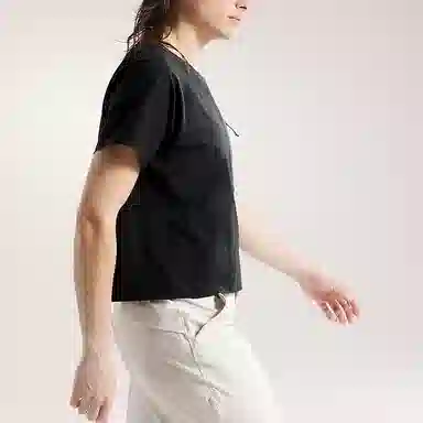 Arcteryx CLARKIA Logo T Black Grey