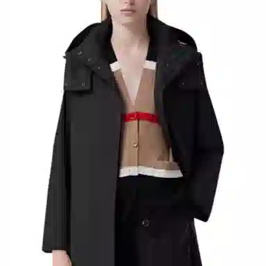 Burberry Detachable Hooded Coat