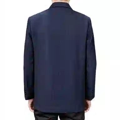 老爷车 男装春秋季格子拼色经典时尚奢华立体设计商务外套西装 男款