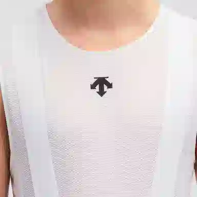 DESCENTE CYCLING LOGO WT-Bright White Tpg