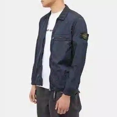 Stone Island Nylon Meta Jacket Blue