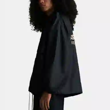 Fear of God Essentials Coaches Jacket Jet Black