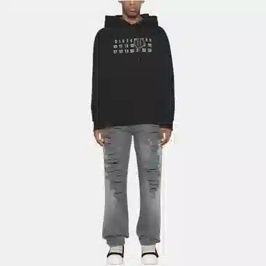 MM6 Maison Margiela Hoodie Black
