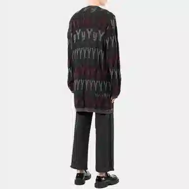 Yohji Yamamoto SS22 Cardigan Black