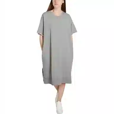 MM6 Maison Margiela A-Line Dress Grey