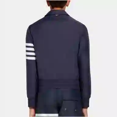 Thom Browne Classic Four-Bar Button Jacket