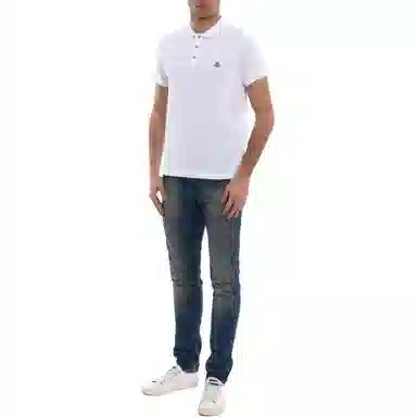 Moncler Logo Patch Polo Shirt Polo