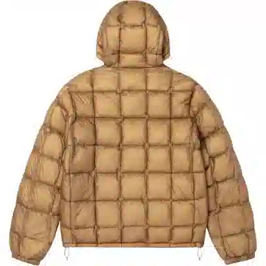 Stussy FW25 FW25 MIDWEIGHT HOODED PUFFER logo