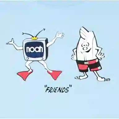 NOAH NYC Birdwell Friends Tee T