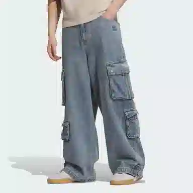 adidas Originals Denim Cargo P Blue