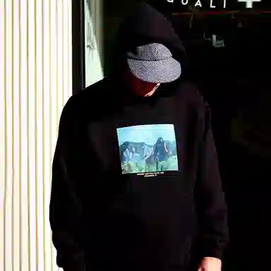 Polar Skate Co Hoodie Black