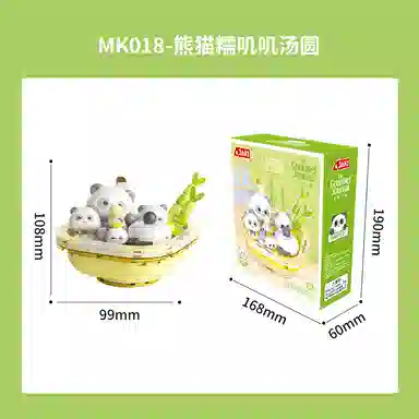 JAKI DIY 175pcs MK015