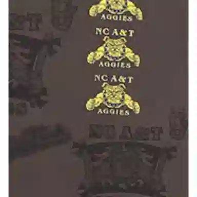 Travis Scott x Mitchell & Ness NC A&T University Logo Tee