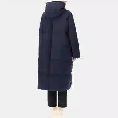 Jil Sander Quilted Down Jacket Navy