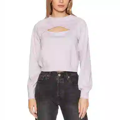 Converse Bluse Twisted Rosa Relaxed Fit T