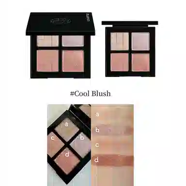 植村秀 裸妆 四色眼影 自然