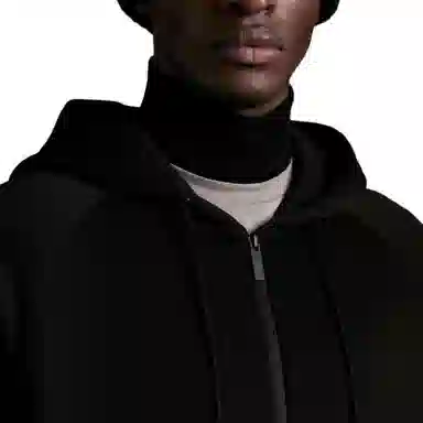 Moncler FW21 Hooded Jacket Black