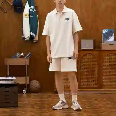 New Balance logo Polo