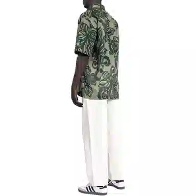 Dries Van Noten SS23 Floral Short Sleeve Shirt