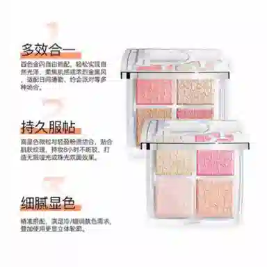 Dior Highlighter Quad #002/#003