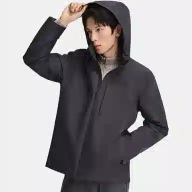 波司登 经典商务保暖连帽羽绒服 男款