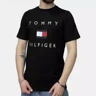 Tommy Hilfiger Logo T-Shirt Black