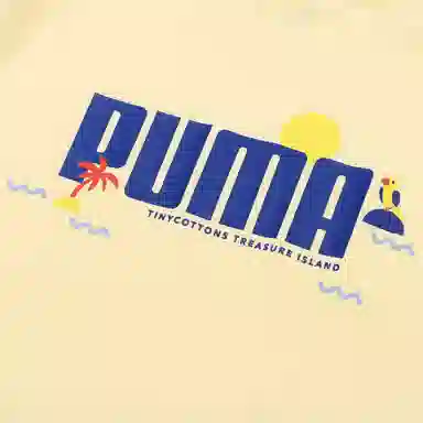 Puma x Tiny Colorblock Tee SS22 LogoT