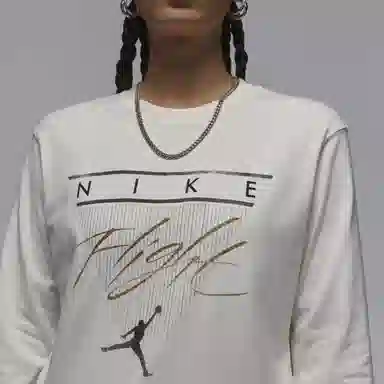 Jordan Long Sleeve Tee White