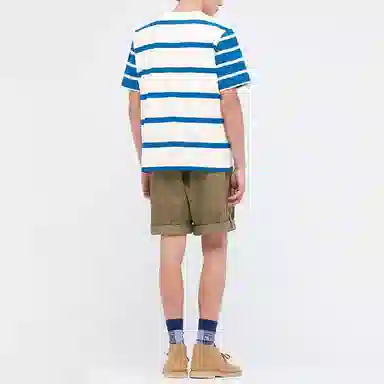 UNIQLO x JW Anderson Striped Crewneck Tee Off White