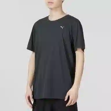 PUMA Performance Heather Tee M LogoT