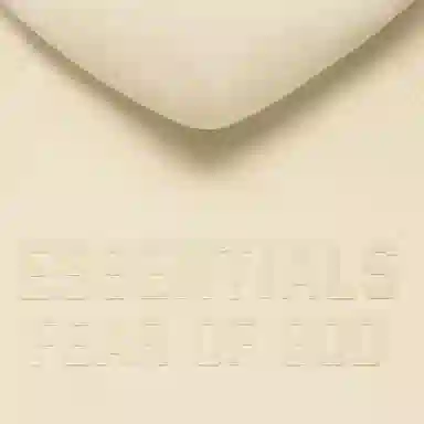 Fear of God Essentials Kids Fullzip Hoodie Eggshell