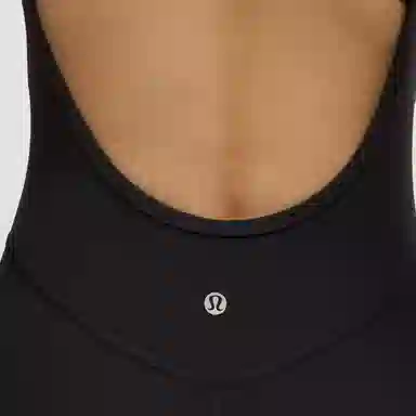 lululemon AlignCross-Back Bodysuit 4"Nulu (black)