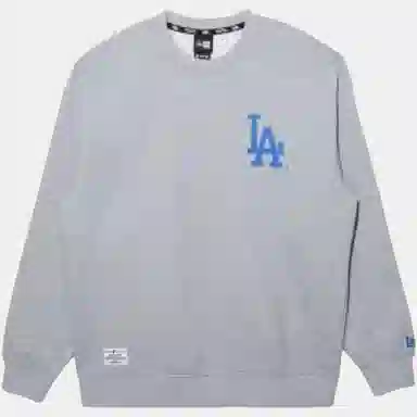 New Era MLB SS22 Crewneck Sweatshirt Light Grey