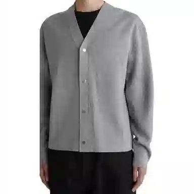 COS Double-Sided V-Neck Cardigan