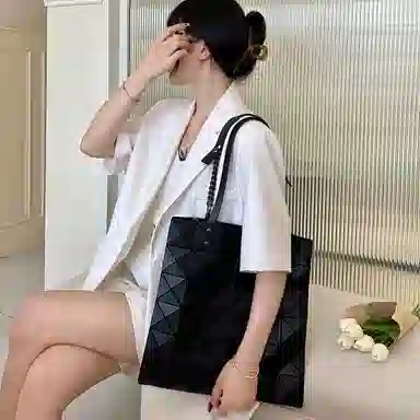 匠心手工坊 适用三宅一生包包 合金 延长带小方盒六格包肩带 加长链条改造配件 包带 女款 多色