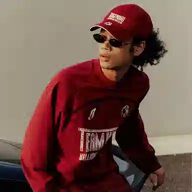 TEAM WANG x BBC Life is a Race Long Sleeve Tee