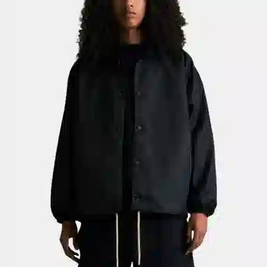 Fear of God Essentials Coaches Jacket Jet Black