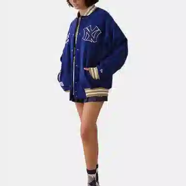 New Era x MLB FW24 Retro Stadium Series Navy Jacket