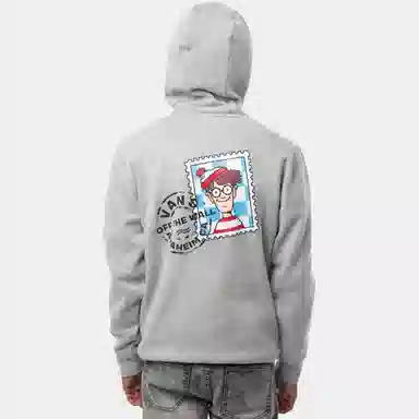 Vans x Where's Waldo? Hoodie Grey
