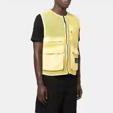 Stone Island Vest Yellow