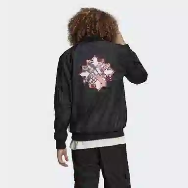 adidas Juventus Football Logo Jacket Black