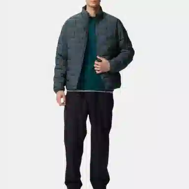 UNIQLO Long Sleeve Zip-Up Cotton Jacket