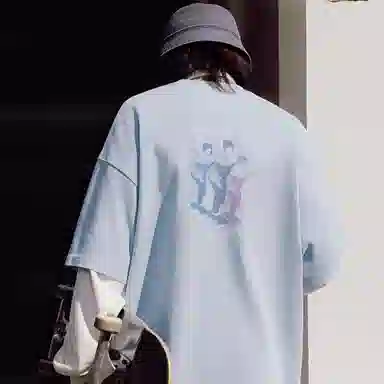 Li-Ning Skateboard Printed Tee Black