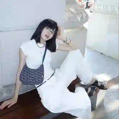 Elle Active Denim Blue Crossbody Bag