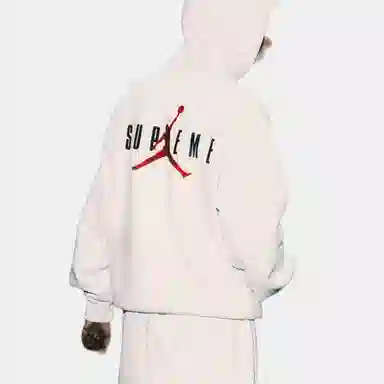 Supreme x Jordan Fleece Hoodie