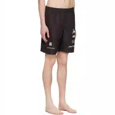 Givenchy SS23 Logo Swim Shorts Black