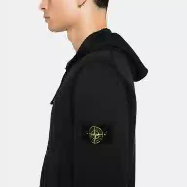 Stone Island Hoodie Black