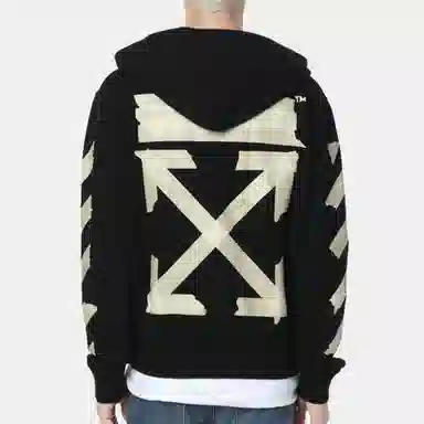 OFF-WHITE Arrow Print Hoodie