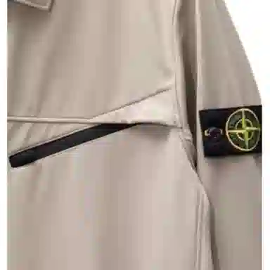 Stone Island Light Soft Shell-R Jacket Pigeon Grey