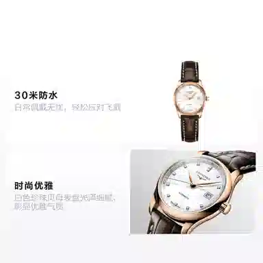 LONGINES 29mm 18K L2.257.8.87.3